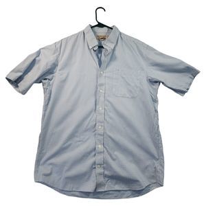 Duluth Trading Shirt Mens Size LT Large Tall Plaid WrinkleFighter Relaxed Fit